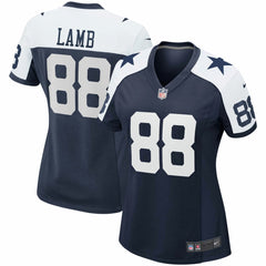 NFL Dallas Cowboys CeeDee Lamb Women's Alternate Game Team Jersey