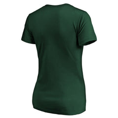 Minnesota Wild Women's Drop the Puck V-Neck T-Shirt