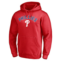 Philadelphia Phillies Personalized Winning Streak Name & Number Pullover Hoodie - Red