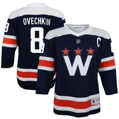 Alexander Ovechkin Washington Capitals Youth 2020/21 Alternate Replica Player Jersey