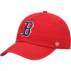 Boston Red Sox Clean Up Adjustable Hat - Red | 47 brand