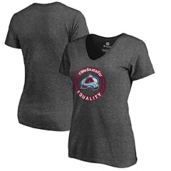 Colorado Avalanche Women's #WeSkateFor V-Neck T-Shirt