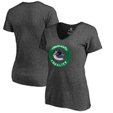 Vancouver Canucks Women's #WeSkateFor V-Neck T-Shirt