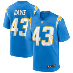 NFL Los Angeles Chargers Michael Davis Game Jersey
