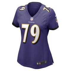 NFL Baltimore Ravens Ronnie Stanley Women's Game Jersey