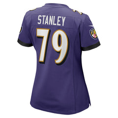 NFL Baltimore Ravens Ronnie Stanley Women's Game Jersey