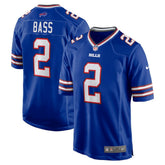 NFL Buffalo Bills Tyler Bass Game Player Jersey