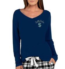 Seattle Kraken Concepts Sport Women's Marathon Knit Long Sleeve Top