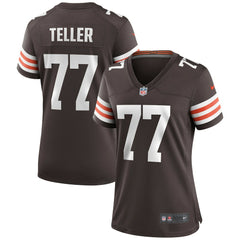 NFL Cleveland Browns Wyatt Teller Women's Game Jersey