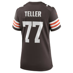 NFL Cleveland Browns Wyatt Teller Women's Game Jersey