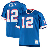 NFL Buffalo Bills Jim Kelly Big & Tall 1990 Retired Player Replica Jersey