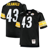 NFL Pittsburgh Steelers Troy Polamalu Big & Tall 2005 Retired Player Replica Jersey