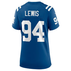 NFL Indianapolis Colts Tyquan Lewis Women's Game Jersey