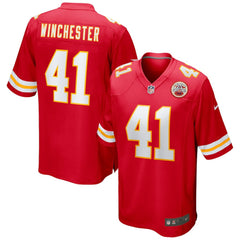 NFL Kansas City Chiefs James Winchester Game Jersey