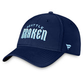 Seattle Kraken Fanatics Wordmark Flex Hat