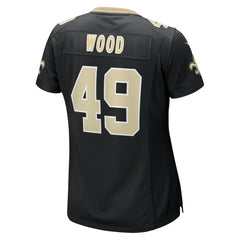 NFL New Orleans Saints Zach Wood Women's Game Jersey
