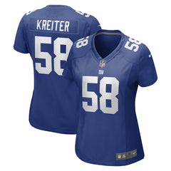NFL New York Giants Casey Kreiter Women's Game Jersey