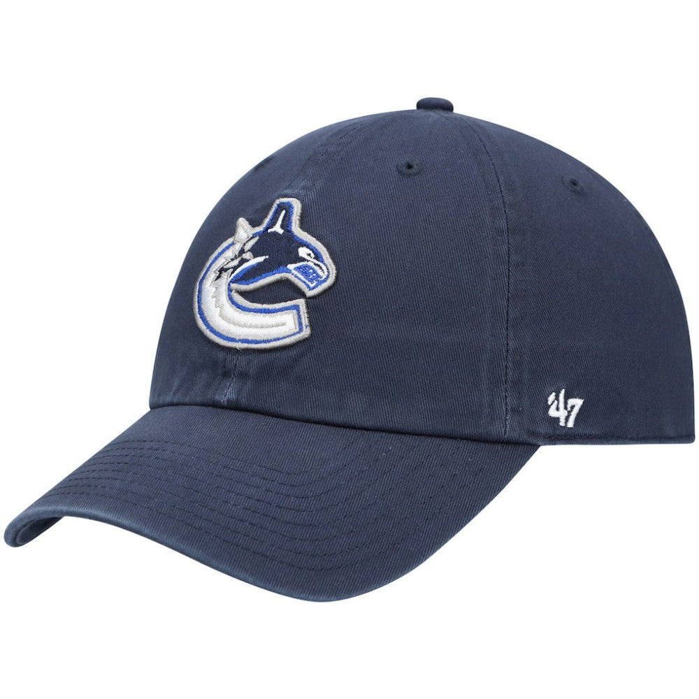 Vancouver Canucks '47 Team Clean Up Adjustable Hat