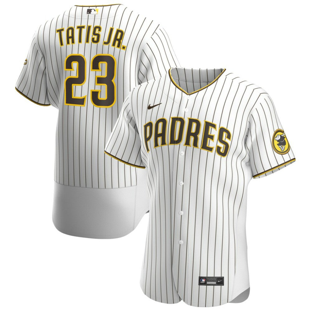 Fernando Tatís Jr. San Diego Padres Home Authentic Player Jersey - White/Brown | Nike