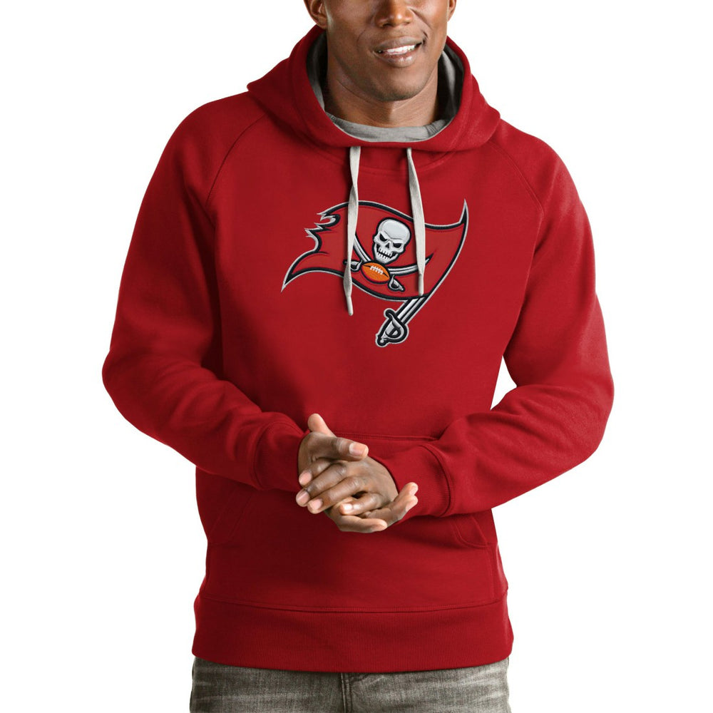 NFL Tampa Bay Buccaneers Antigua Victory Team Pullover Hoodie