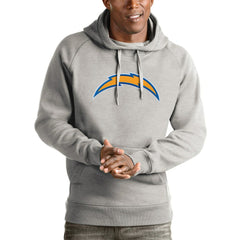 NFL Los Angeles Chargers Antigua Victory Team Pullover Hoodie