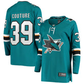 Logan Couture San Jose Sharks Fanatics Women's Breakaway Home Player Jersey