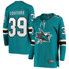 Logan Couture San Jose Sharks Fanatics Women's Breakaway Home Player Jersey