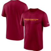 NFL Washington Commanders Washington Football Team Logo Essential Legend Performance T-Shirt
