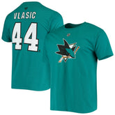 Marc-Edouard Vlasic San Jose Sharks Fanatics Player Name and Number T-Shirt