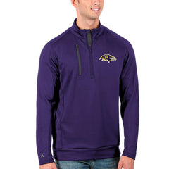 NFL Baltimore Ravens Antigua Generation Quarter-Zip Pullover Jacket