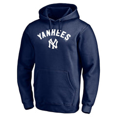 New York Yankees Cooperstown Winning Streak Personalized Name & Number Pullover Hoodie - Navy