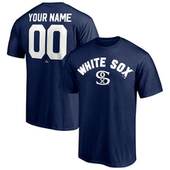 Chicago White Sox Cooperstown Winning Streak Alternate Personalized Name & Number T-Shirt - Navy
