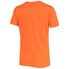 San Francisco Giants Women's Spring Training Circle V-Neck T-Shirt - Orange | New Era