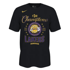 Los Angeles Lakers 2020 NBA Finals Champions Locker Room T-Shirt - Black | Nike outlet