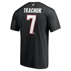 Brady Tkachuk Ottawa Senators Fanatics Authentic Stack Name & Number T-Shirt