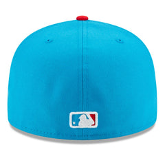 Miami Marlins 2021 City Connect 59FIFTY Fitted Hat - Blue/Red | New Era