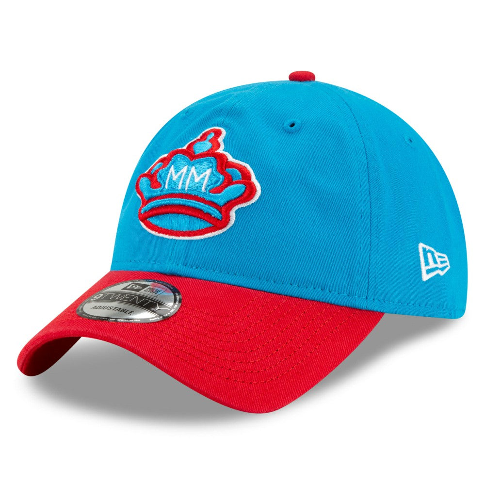 Miami Marlins 2021 City Connect 9TWENTY Adjustable Hat - Blue/Red | New Era