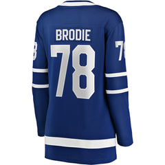 TJ Brodie Toronto Maple Leafs Fanatics Women's Breakaway Player Jersey