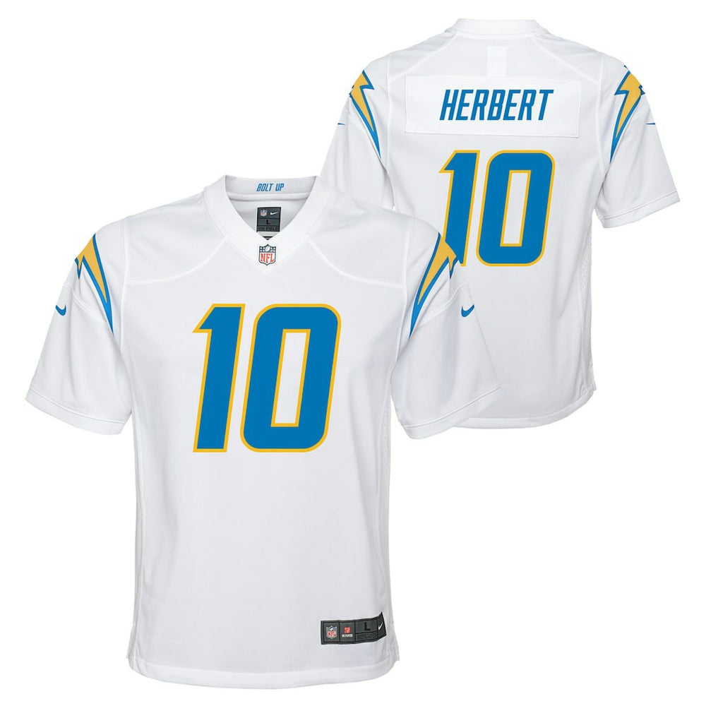 NFL Los Angeles Chargers Justin Herbert Youth Game Jersey