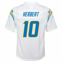 NFL Los Angeles Chargers Justin Herbert Youth Game Jersey