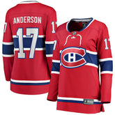 Josh Anderson Montreal Canadiens Fanatics Women's Breakaway Player Jersey