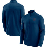 Seattle Kraken Fanatics Authentic Pro Travel and Training Quarter-Zip Jacket