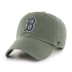 Boston Red Sox Moss Clean Up Adjustable Hat - Green | 47 brand