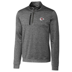 NFL Kansas City Chiefs Cutter & Buck Stealth Quarter-Zip Jacket