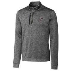 NFL Atlanta Falcons Cutter & Buck Stealth Quarter-Zip Jacket