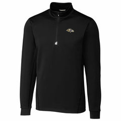 NFL Baltimore Ravens Cutter & Buck Traverse Quarter-Zip Pullover Jacket