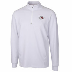 NFL Kansas City Chiefs Cutter & Buck Traverse Quarter-Zip Pullover Jacket