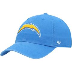 NFL Los Angeles Chargers '47 Clean Up Primary Logo Adjustable Hat