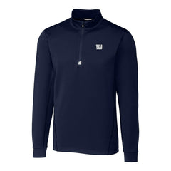 NFL New York Giants Cutter & Buck Big & Tall Traverse Quarter-Zip Pullover Jacket