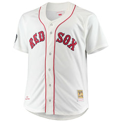 David Ortiz Boston Red Sox Big & Tall Home Authentic Player Jersey - White | Mitchell & Ness